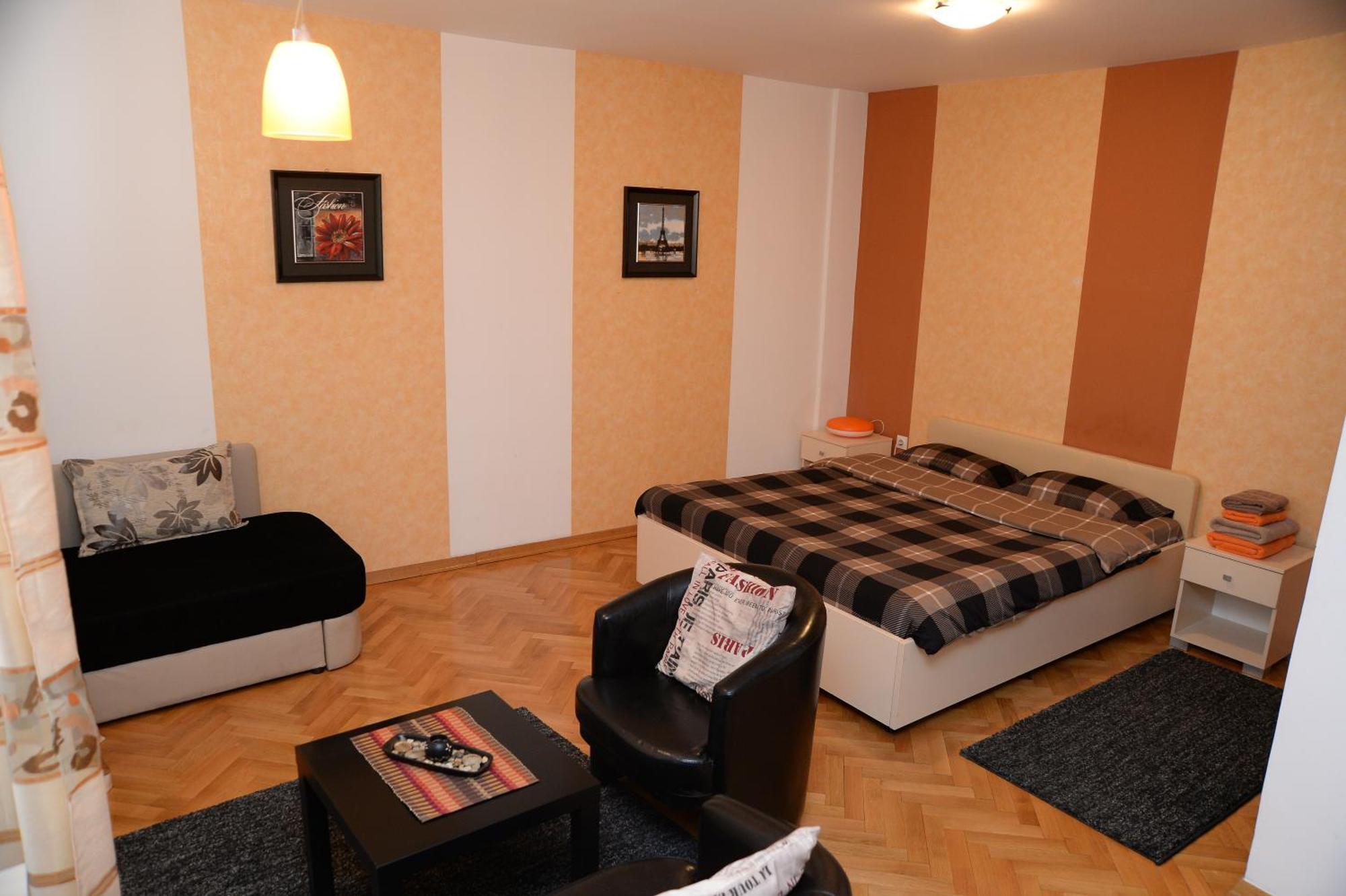 Exclusive Central Apartments Szkopje Szoba fotó